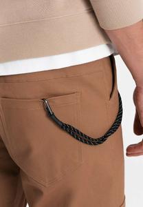 Брюки карго WITH POCKETS  Ombre, коричневый