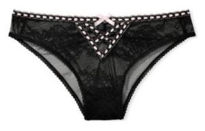 Женские трусы Victoria's Secret, цвет Black