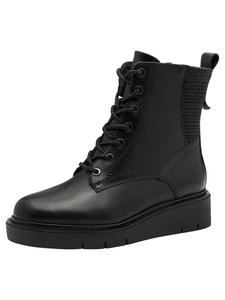 Tamaris Широкие ботильоны черного цвета