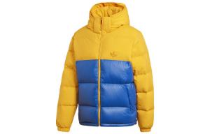 Пуховик DOWN REGEN PUFF для мужчин Желтый/Синий Adidas Originals, желтый/синий