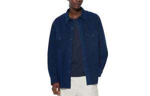 Рубашка унисекс UNIQLO, цвет 67 Ocean Blue