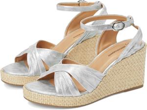 Туфли Johnston & Murphy Marcia Cross-Band Sandal, цвет Silver Metallic