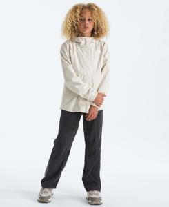 Теплая дождевая куртка Antora с капюшоном для девочек 6-16 лет The North Face, White Dune