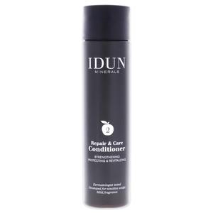 Восстанавливающий и ухаживающий кондиционер для волос от Idun Minerals для мужчин и женщин - 240 мл, прозрачный