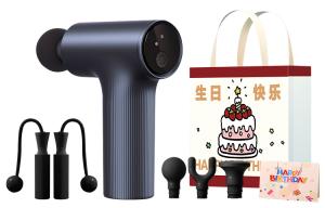 Мини массажный пистолет mi home 2 ноги легкий мощный толчок двойной режим фиксированная частота и инвертор низкий уровень шума Xiaomi