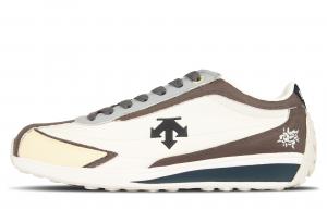 DESCENTE Cron Racer Cushioning Low top Skateboard Shoes Unisex White