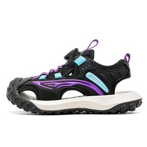 Детские сандалии SHIBU, черный/фиолетовый