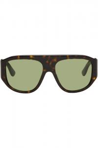 Retrosuperfuture Солнцезащитные очки цвета коричневого бисквита