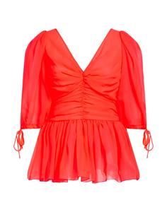 Топ Frankie Morello, оранжевый