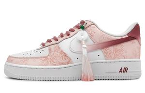 Кроссовки Nike Air Force 1 Skateboarding Shoes Men Low-top White/red, красный