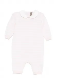 Ромпер в полоску Little Bear, розовый