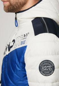 Зимняя куртка MIT COLOUR-BLOCKING UND RÜCKEN-PRINT Camp David, белый