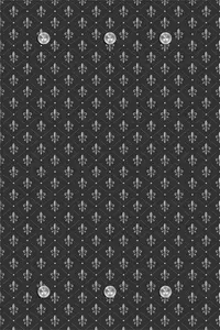 Вешалка Queence "Узор" 80х120х5 см, серый