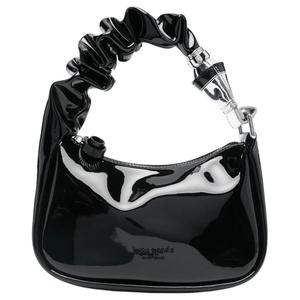 Kate Spade Мини-сумка из лакированной кожи теленка женская черная