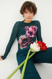 Лонгслив Medicine, бирюзовый