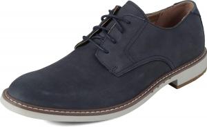 Мужские кроссовки Clarks Derby на шнуровке, Navy Nubuck