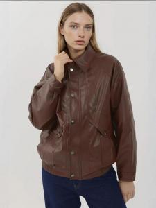 Hiccup Куртка для межсезонья в каштаново-коричневом цвете