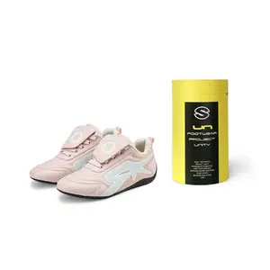 RASS Футбольные бутсы для игры в помещении с искусственным покрытием, натуральным покрытием, противоскользящие и износостойкие, женские, Mu Pink