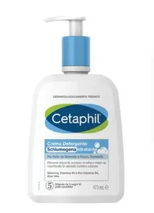 Cetaphil Увлажняющий очищающий пенящийся крем 473 мл для нормальной сухой и чувствительной кожи