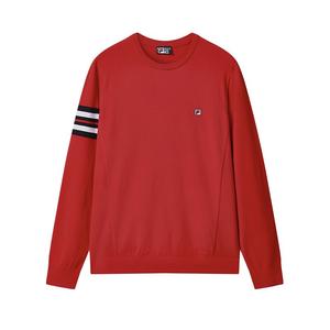 Джемпер Heritage Knitwear Men's Fiery Scarlet RD FILA, Fiery Scarlet-Rd