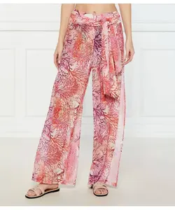 Брюки Loose fit Guess, розовый