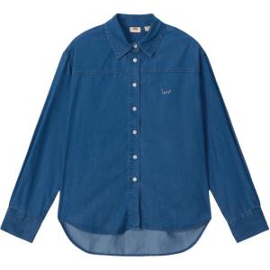 Levis Левис SS23 Айс Кул SS25 рубашка женская blue