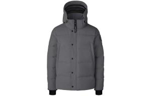 Canada Goose Утепленная куртка с капюшоном Wyndham, Coast Gray