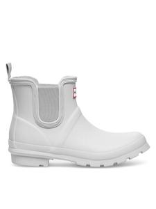 Сапоги резиновые Hunter, бело-серый