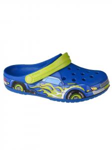 Синие сабо Crocs Fun Lab Truck Band