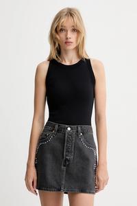 Хлопковый топ Marc O'Polo, черный