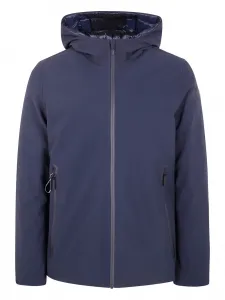Куртка на молнии с капюшоном Rrd, синий