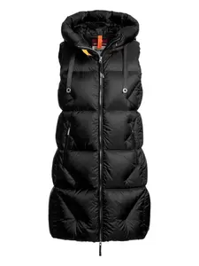 Стеганый жилет с капюшоном Zuly Parajumpers, черный