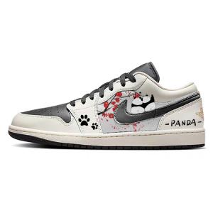 Jordan Баскетбольные кроссовки Air 1 Vintage, низкие, мужские, белые/черные