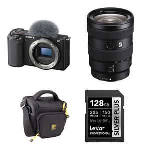 Беззеркальная камера Sony ZV-E10 Mirrorless Camera with 16-55mm f/2.8 G Lens and