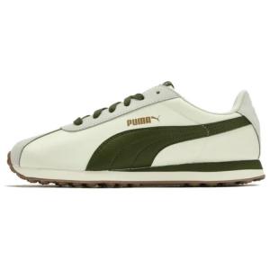 PUMA Низкие повседневные туфли Turin NL, унисекс, бежево-зеленые