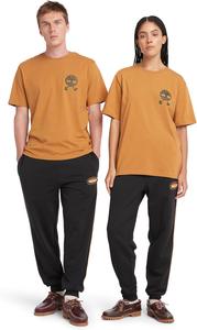 Timberland мужские спортивные штаны с овальным логотипом, Black