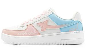 XTEP Кроссовки Air Force One с низким верхом для скейтборда, износостойкие, противоскользящие, мужские, синие, розовые, разные цвета