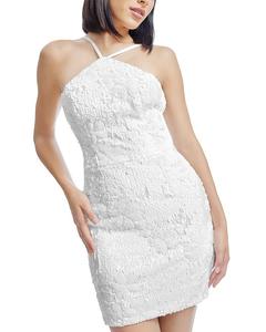 Виктория Платье на бретелях Dress the Population, белый