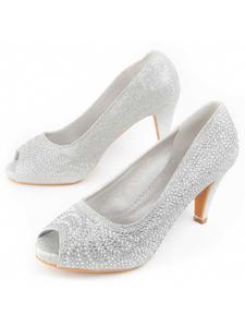 Туфли Unne74 серебристого цвета Montevita