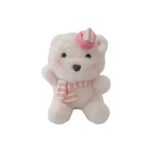 Шапка-шарф для сна плюшевые куклы медвежата высота 16см XTHOT, Light Sleepy Bear