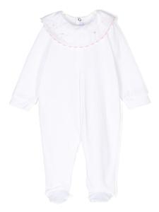 Siola пижама с вышивкой на воротнике, белый