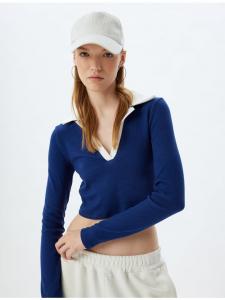 Футболка KOTON, темно-синий