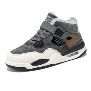 Детские баскетбольные кроссовки TONYBEAR, серый/коричневый