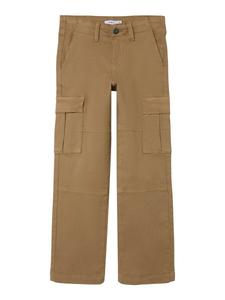 Тканевые брюки NAME IT Regular Pants NKMRYAN, коричневый