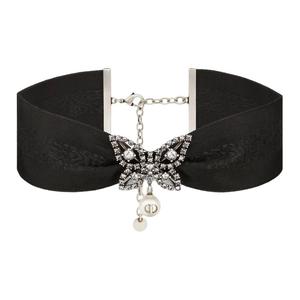 Жемчужное колье Pearl Flash Diamond, женское, цвет black DIOR, черный