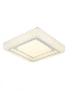 Globo lighting Потолочный светодиодный светильник «Марсия» белого цвета - (Ш)38 x (В)7,5 x (Г)38 см