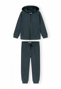 Костюм HALF ZIP HOODIE AND JOGGERS SET MINOTI, серый