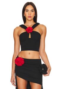 Эсмеральда топ Nbd, черный