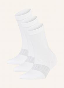 Упаковка из 3 спортивных носков Power Stride Crew Lululemon, белый