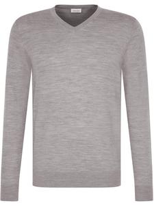 Seidensticker Шерстяной свитер серого цвета